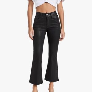 Frame black ankle jeans